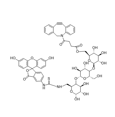 FITC-glucan-DBCO,异硫氰基荧光素-葡聚糖-二苯并环辛炔