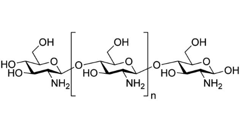 纳米壳聚糖 CS纳米粒子的结构式分析