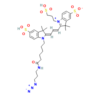 Cy3.5-N3 花菁染料Cy3.5偶联叠氮基团的合成方法  