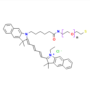 Cy5.5-PEG-SH的结构组成与功能解析