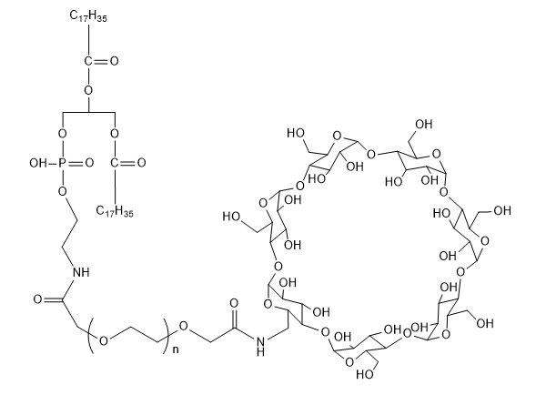 DSPE-PEG-CD,二硬脂酰基磷脂酰乙醇胺-聚乙二醇-环糊精