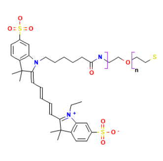 花青素 CY5-聚乙二醇-巯基的操作使用注意事项
