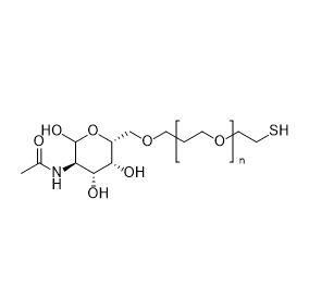 GalNAc-PEG-SH,N-乙酰半乳糖胺-聚乙二醇-巯基