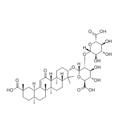甘草酸-炔基  Glycyrrhizic Acid-Alkyne的分子结构与理化性质