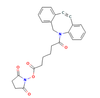 二苯并环辛炔-C6-琥珀酰亚胺酯具有的优势与特点  