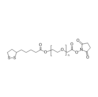 LA-PEG-NHS,硫辛酸-聚乙二醇-琥珀酰亚胺酯