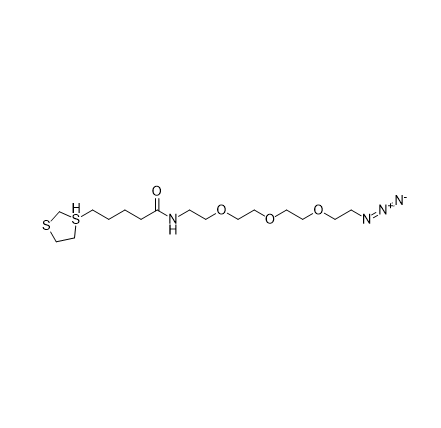 Lipoamido-PEG3-azide,脂质酰胺-三聚乙二醇-叠氮