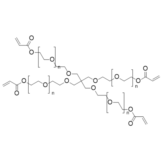 四臂聚乙二醇丙烯酸酯与生物分子的偶联反应及其功能研究