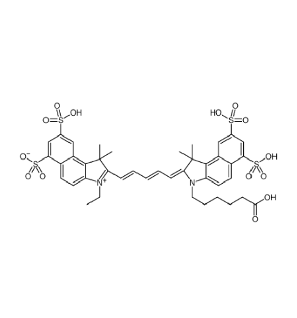 脂溶性Cy5.5荧光染料  Cyanine5.5的外观及溶解度