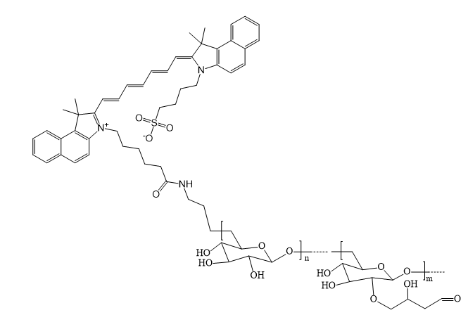 ICG-Dextran,吲哚菁绿-葡聚糖