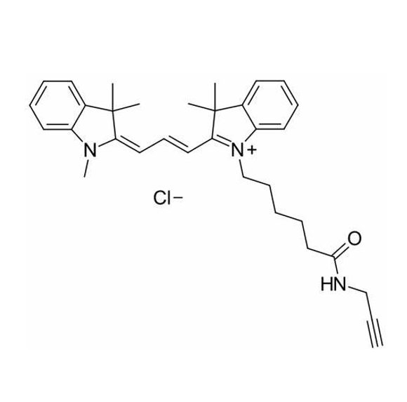 磺酸基-花青素Cy3叠氮  Sulfo-Cy3 azide的特性