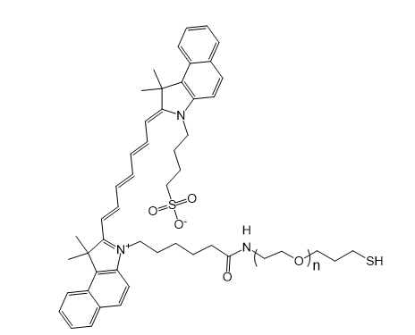 ICG-PEG-SH,吲哚菁绿-聚乙二醇-巯基