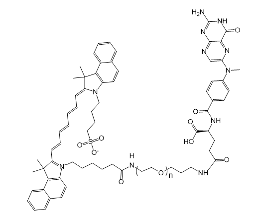 ICG-PEG-FA,吲哚菁绿-聚乙二醇-叶酸