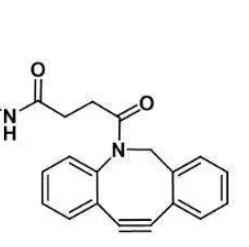 Hyaluronate-DBCO二苯并环辛炔-透明质酸偶联物的结构组成及其特性