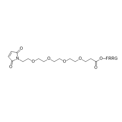 Mal-PEG4-FRRG,马来酰亚胺-四聚乙二醇-FRRG
