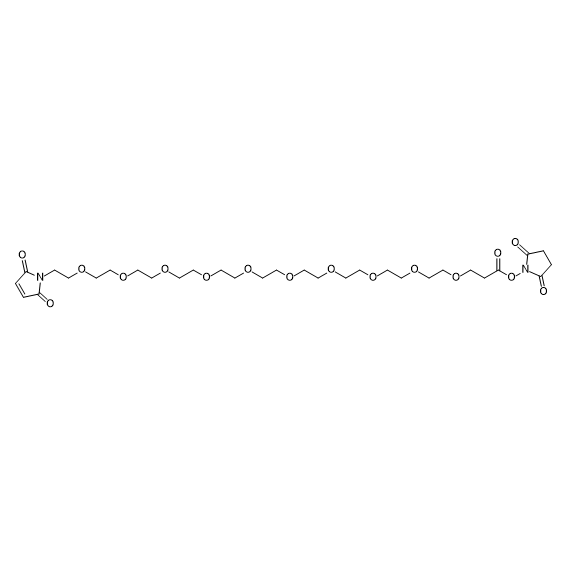Mal-PEG10-NHS,马来酰亚胺-十聚乙二醇-琥珀酰亚胺酯