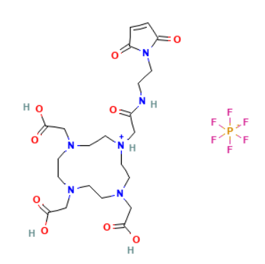 Mal-mono-amide-DOTA,马来酰亚胺-DOTA大环螯合剂