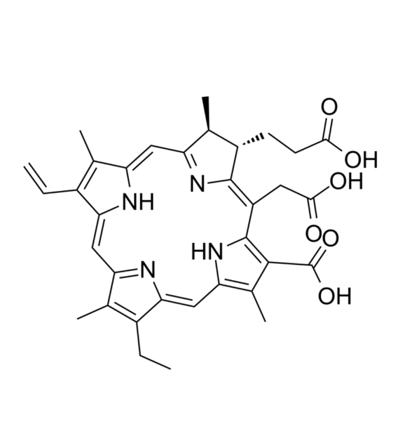 二氢卟吩E6结构式