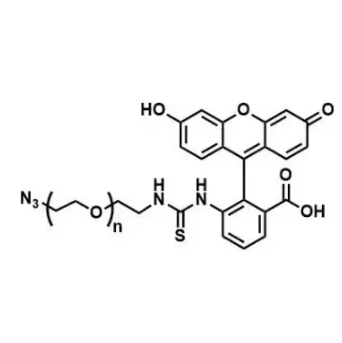 FITC-PEG-N3 荧光素-PEG-叠氮化物的结构解析  