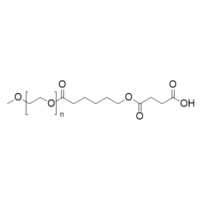 mPEG-PCL-COOH,甲氧基聚乙二醇-聚己内酯-羧酸
