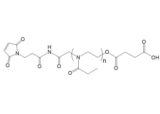 MAL-PEOz-COOH,马来酰亚胺-聚（2-恶唑啉）-羧基