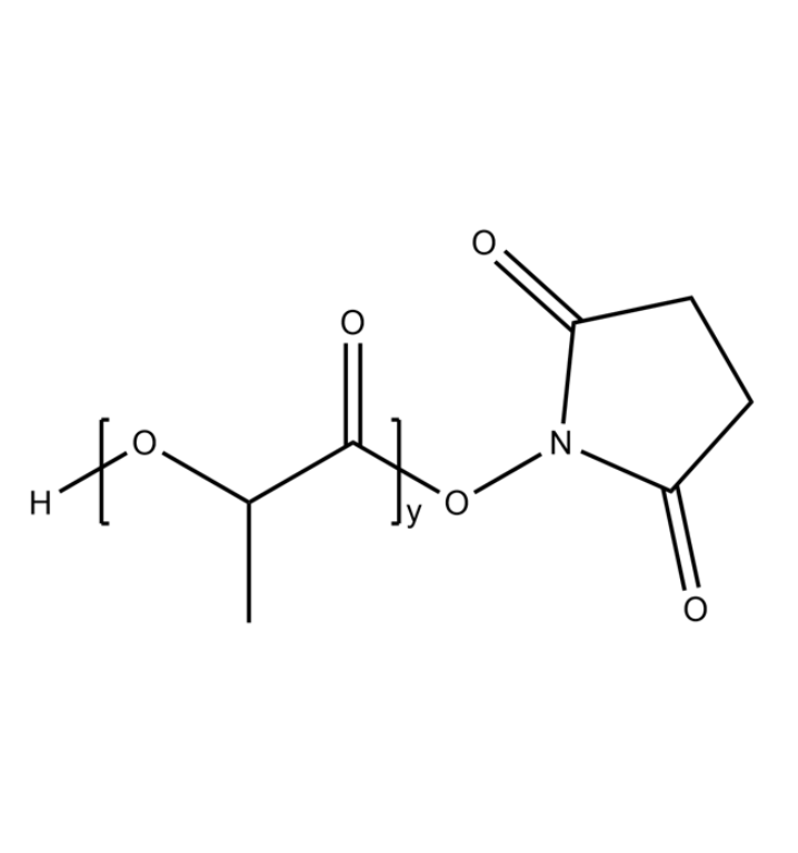 PLA-NHS结构式