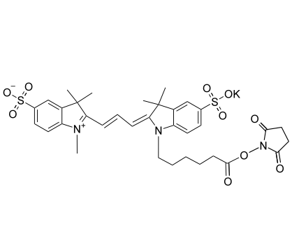 Sulfo-Cy3 NHS 水溶性菁染料CY3活性酯的产品问答