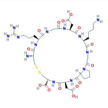 iRGD-PEG-NH2 iRGD肽-聚乙二醇-氨基的结构功能解析  