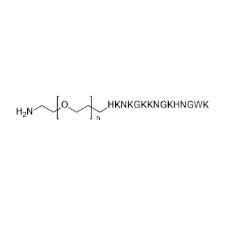 NH2-PEG-HKNKGKKNGKHNGWK,氨基-聚乙二醇-HKNKGKKNGKHNGWK