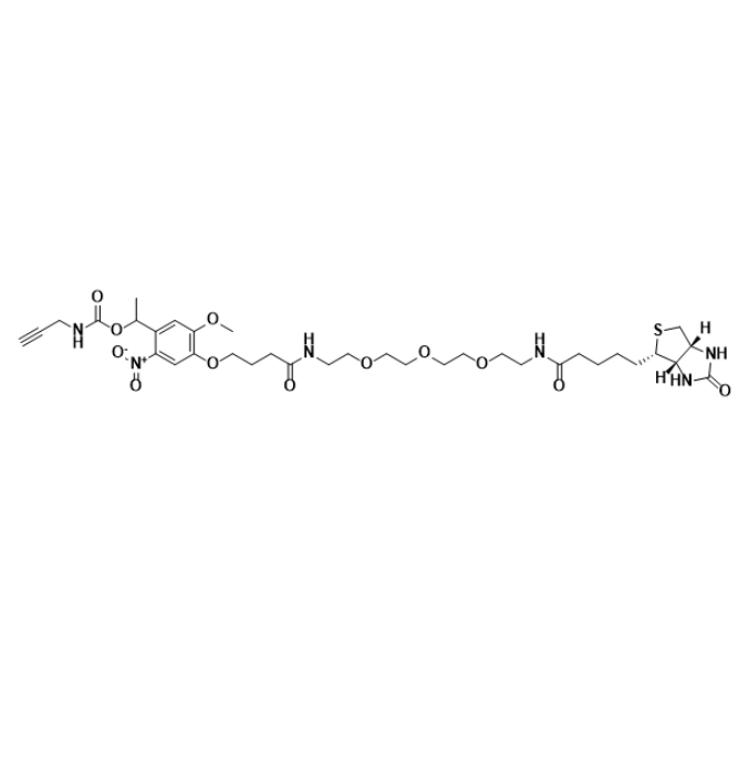 Biotin-PEG3-Alkene结构式