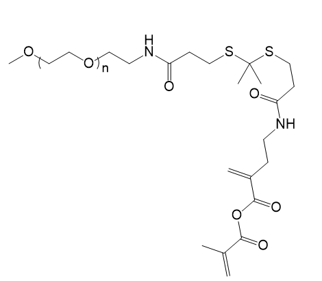 mPEG-TK-Methacrylic anhydride,甲氧基聚乙二醇-酮缩硫醇-甲基丙烯酸酐