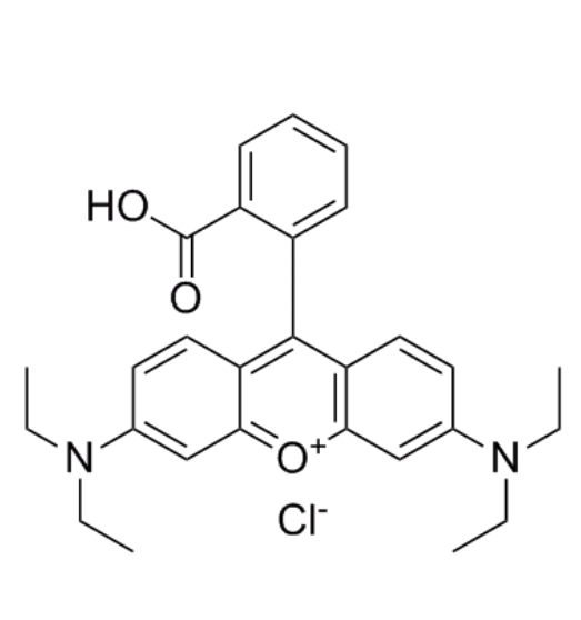 罗丹明B结构式