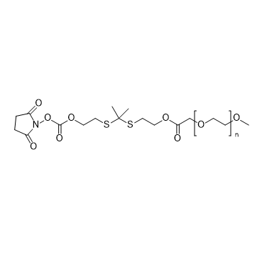 NHS-TK-mPEG,活性酯-酮缩硫醇-甲氧基-聚乙二醇