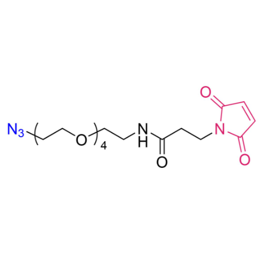 功能化聚乙二醇衍生物N3-PEG-MAL的化学组成与结构解析  
