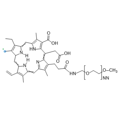 甲氧基聚乙二醇-二氢卟吩在荧光成像中的应用