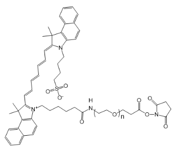 ICG-PEG5000-NHS 吲哚菁绿-聚乙二醇5000-琥珀酰亚胺酯的作用原理
