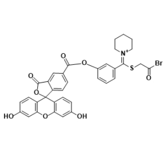 5(6)-FAM SA结构式