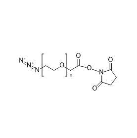 N3-PEG-NHS的官能团反应特性 