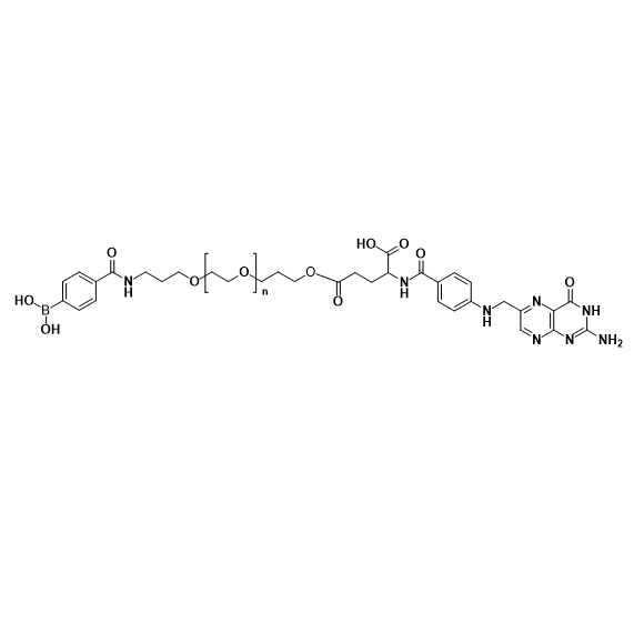 PBA-PEG-FA,苯硼酸-聚乙二醇-叶酸