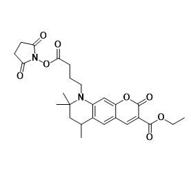 ATTO-NHS结构式
