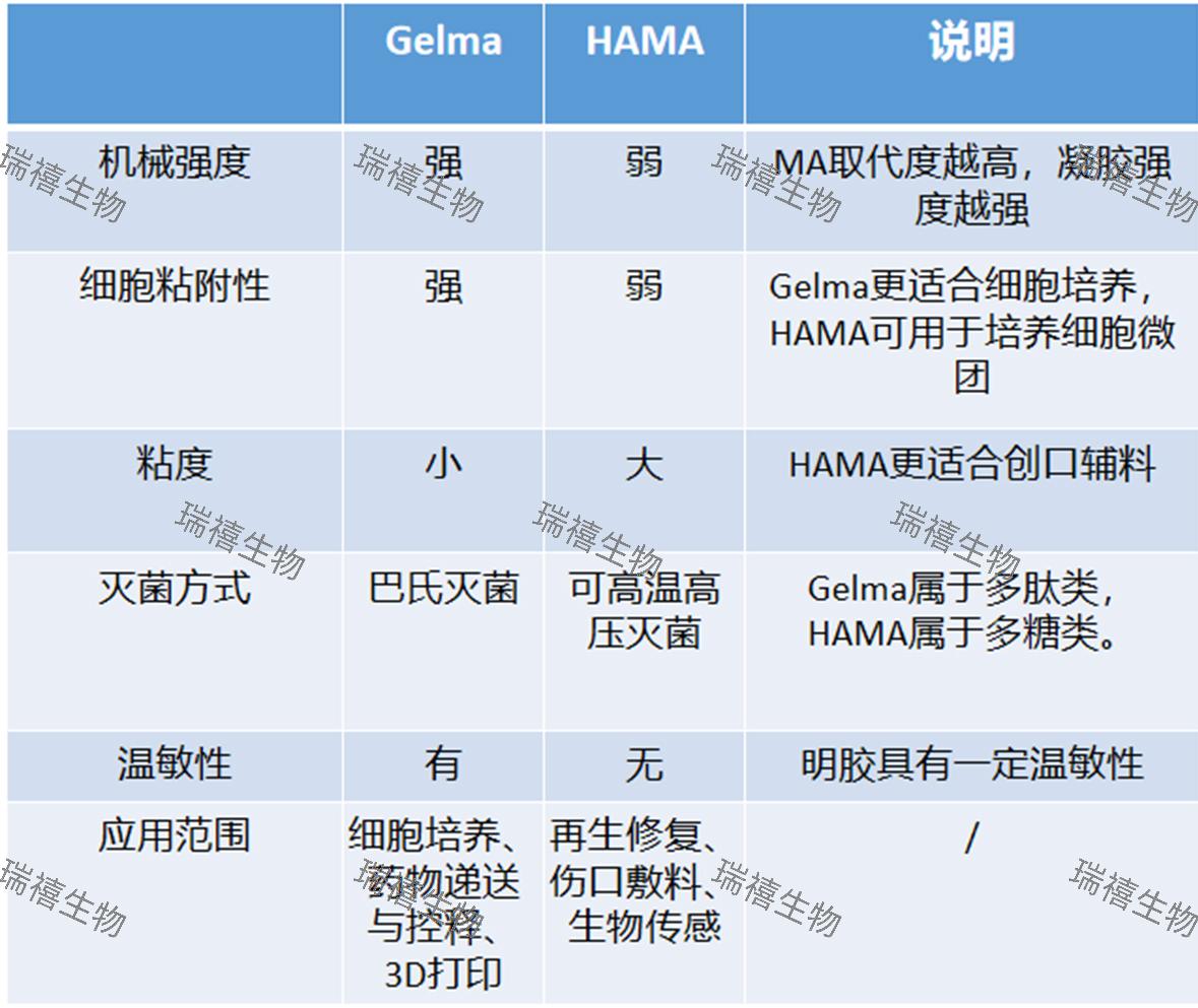 Gelma和HAMA的差别