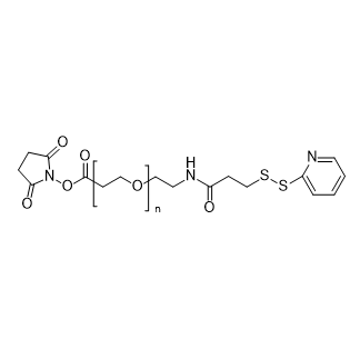NHS-PEG-OPSS,N-羟基丁二酰亚胺-聚乙二醇-巯基吡啶