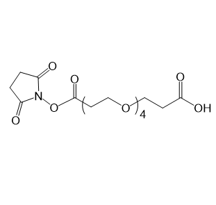 NHS-PEG4-COOH,活性酯-聚乙二醇4-羧基