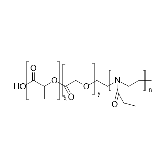 PLGA-b-PEOz,聚乳酸-羟基乙酸共聚物-b-聚（2-乙基-2-噁唑啉）