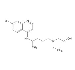 Hydroxychloroquine-MAL 羟氯喹功能化马来酰亚胺的结构式分析