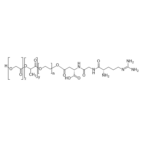 PLGA-PEG-RGD,聚乳酸-羟基乙酸共聚物-聚乙二醇-多肽 RGD