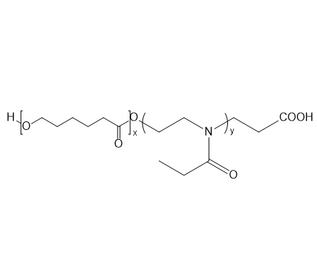 PCL-PEOz-COOH,聚己内酯-聚(2-乙基-2-噁唑啉)-羧基