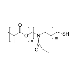 PLA-PEOz-SH,聚乳酸-聚(2-乙基-2-噁唑啉)-巯基