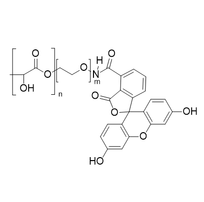 PLLA-PEG-FITC,聚左旋乳酸-聚乙二醇-荧光素异硫氰酸酯