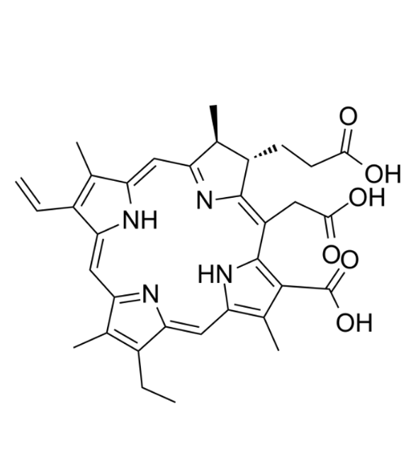 二氢卟吩结构式